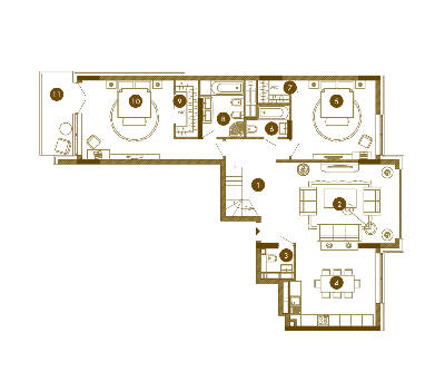 Пятикомнатные в ЖК Obolon Residences