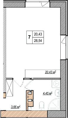 Студии в ЖК MANCHESTER PARK