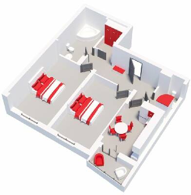 Двухкомнатные в ЖК Русановская Гавань